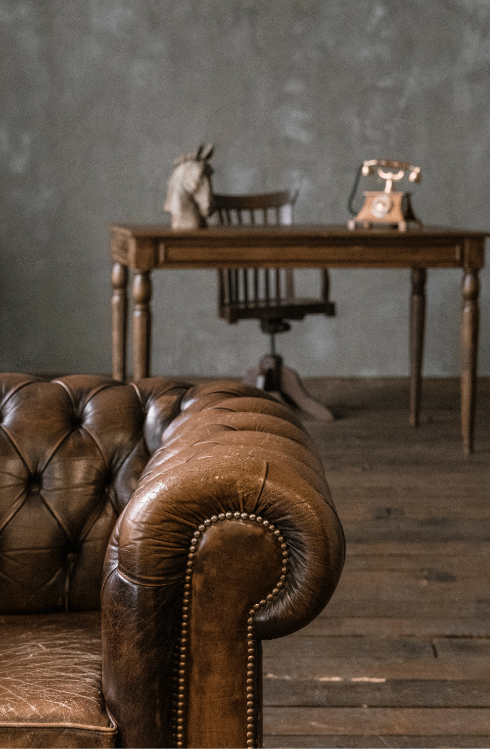 Cracked leather restoration