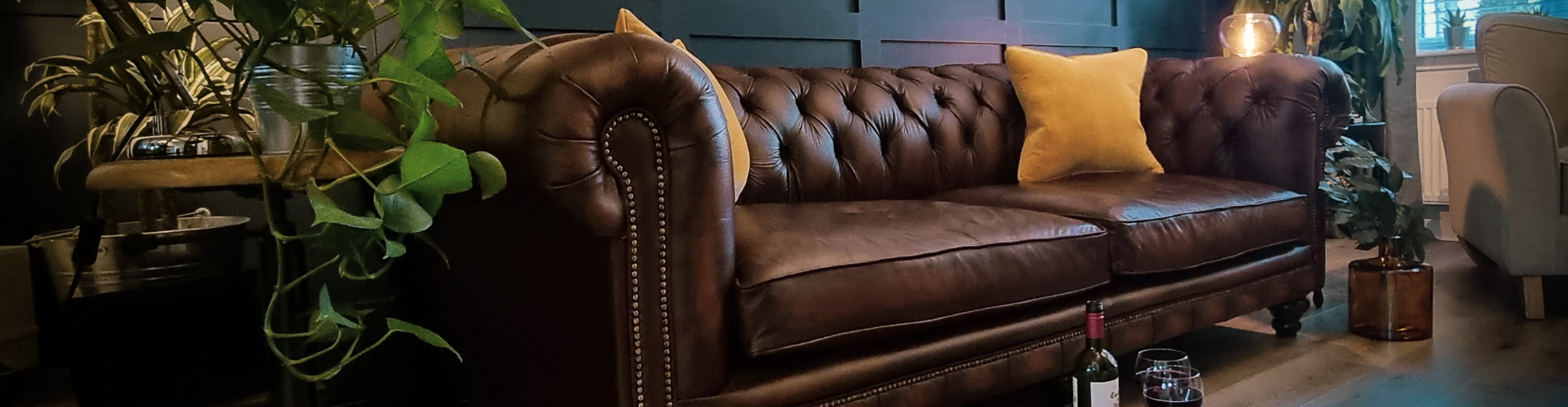Specialists in Chesterfield leather lounge cleaning, conditioning and protection