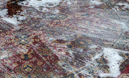 Immersion rug washing Sydney – foam cleaning process for wool rugs